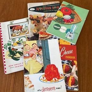 VTG Lot of 5 Cookbooks 1950’s